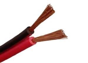 Quality Flat Speaker Cable Red / Black 2 x 0.50 mm2 for Loud Speakers &amp; Amplifiers wholesale