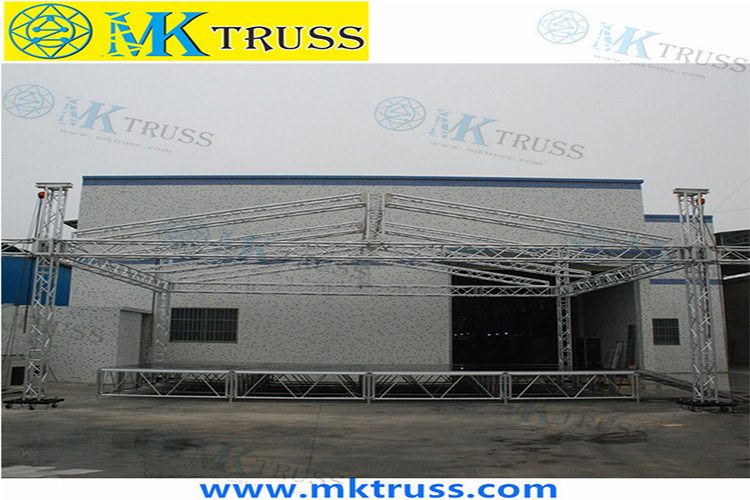 Audio Stage Lighting DJ Aluminum Truss System with 50*3mm Main Tube