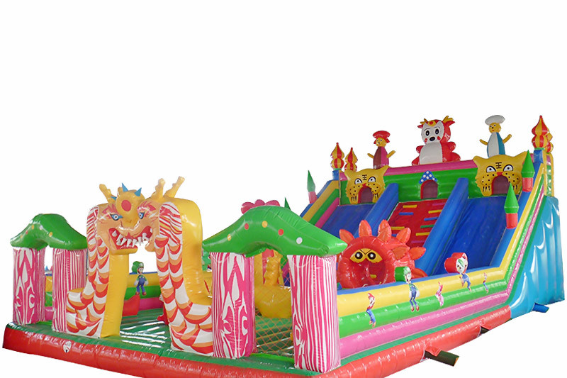 Children's playground equipment inflatable castle environmental protection PVC