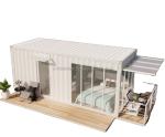 20ft Steel Frame Galvanized Steel Bending 180g Bathroom Container House Movable