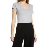 Hot Sale Summer Casual Workout Deep V neck Pure Cotton Short Sleeve Women T