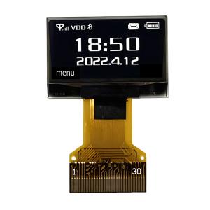 China 0.96 Inch Monochrome OLED Display Module 128x64 Dot ZIF Connection on sale
