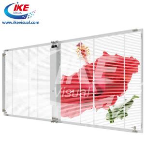 Quality Window Display Fixed LED Screen P5 Transparent Outdoor Energy Saving wholesale