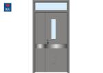 Steel Vision Panels 1 Hour FD60 Fire Doors For Hospitals