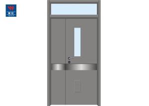 Quality Steel Vision Panels 1 Hour FD60 Fire Doors For Hospitals wholesale