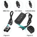 3 in 1 Universal Charger Input 100-240V IEC C8 Inlet 42V 2A Laptop Power Supply