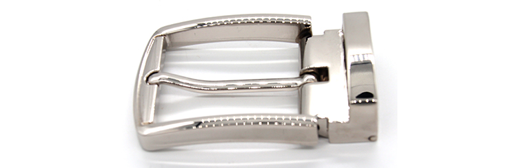 Wenzhou KML 35mm Simple Teeth Pin Zinc Alloy Man Belt Buckle