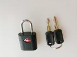 PC Material TSA Combination Padlock / TSA 12091 Small Padlocks For Luggage