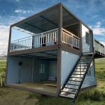 Resort Prefab House Jamaica Prefabricated Light Steel Villas Prefab Container