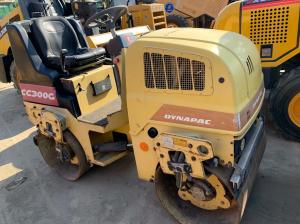 Quality Used CC300G Dynapac Double Drum Roller Good Condition Stable Operation wholesale