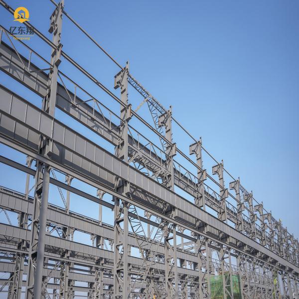 Prefab Steel Hangar Buildings Galvanized Prefabricated Steel Construction
