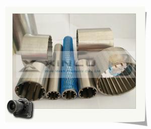 Quality DN60 Well Screen Pipe Fine 50 Micron Slotted Screen Pipe For Beverage wholesale