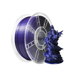 Quality 1.75mm Printing Temperature 1000g Silk Blue Black Purple PLA Filament for 3D Printer wholesale