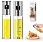 Silver Lecythus Kitchen Home BBQ Sprayer for Grilling Oil Cooking Bottle
