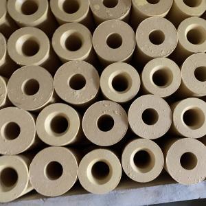 Quality 95.5% ZrO2 Refractory Materials Tundish Nozzles Zirconia Inserts Abrasion Proof wholesale