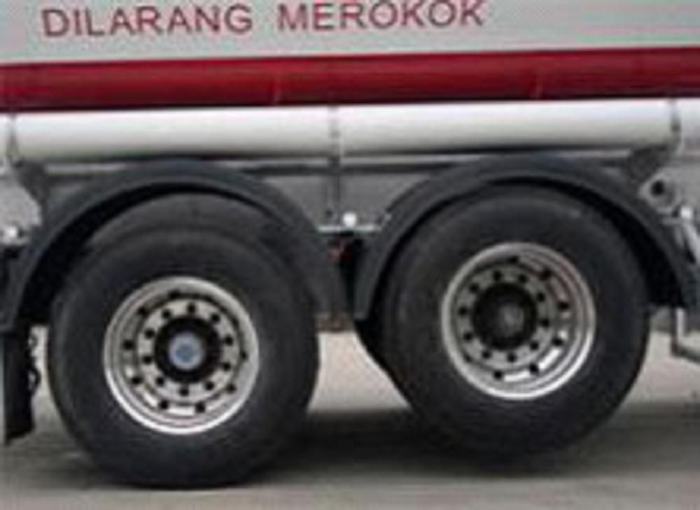 LNG Tanker Semi Trailer, 20000L LNG Tanker Vessel at SKD Type