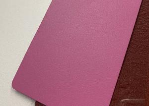 Quality Epoxy Polyester Thermoset Pink Sandy Powder Coating , Texture Powder Coating Paint wholesale