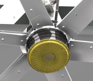 Quality Heavy Duty High Efficiency Large HVLS Fans For Logistics wholesale