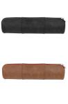 CMYK PMS Handmade Leather Pencil Case Bag TPCH PU Leather