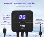 500W Energy Efficient Aquarium Heater 120 Gallon