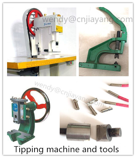 Jiayang 6X11 iron cheap metal crimps for lanyard for sale