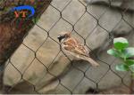 25mm 1.2mm Aviary Wire Mesh Inox Stainless Steel Knotted Rope Mesh