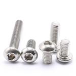 ISO 7380 A2 70 Stainless Steel Allen Bolt M6 M8 M10 Sus304 Bolt Button Head Hex