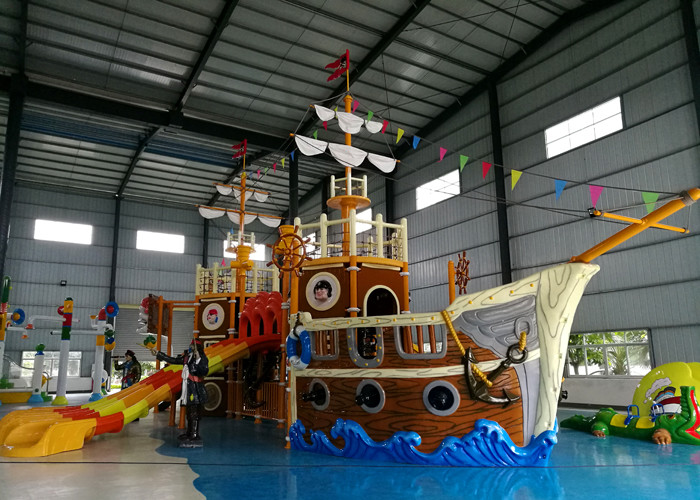 Pirate Series Water Theme Park Equipment With 12 Months Warranty
