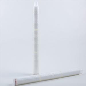 Quality 0.45μm 30&quot; PES Membrane Filter Cartridge For Beer Final Filtration wholesale