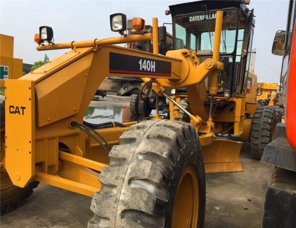 Used High Quality Road Construction Motor Grader Cat 140K, Caterpillar Effective