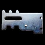 Oem Stamping Sheet Metal Parts Stainless Steel Fabrication Anodizing / Brushing