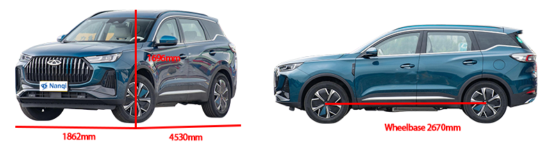 Chery Tiggo 7 PLUS PHEV Plug In Hybrid SUV 5 Seater Long Range