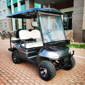 Quality Black Free ODM OEM 4 Seater 4 Wheel Drive Golf Cart LED Lighting wholesale