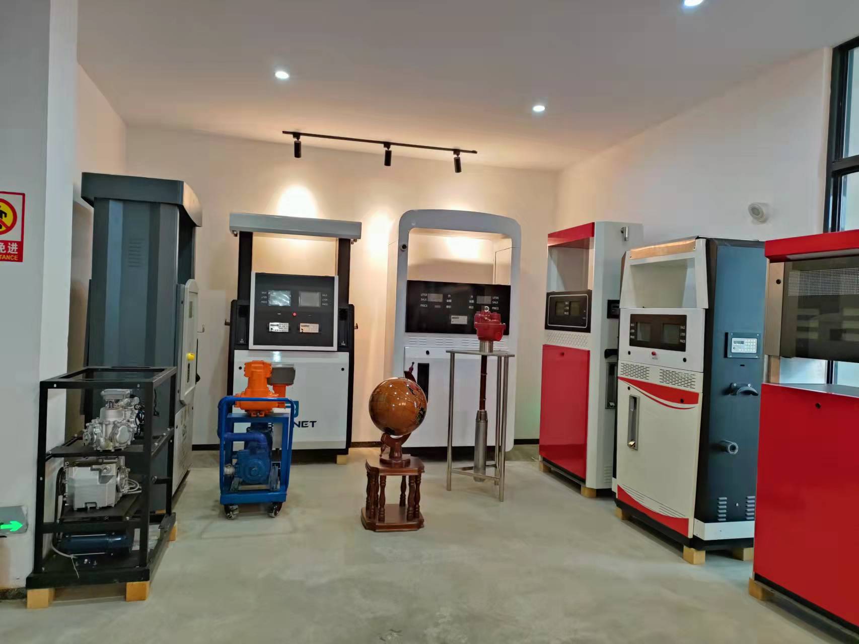 380V Fuel Dispenser Machine OPW Nozzle 50L/Min