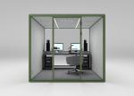 Hidden Frame Office Phone Booths Noise Isolation Ventilation System With