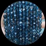 Faceted Natural Gemstone Beads in Vibrant Multicolor Watermelon Quartz