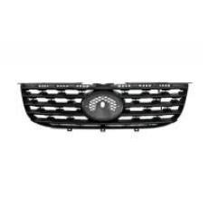 Quality Easy Removal Custom Car Grill Covers Simple Clip On Installation Black Color wholesale