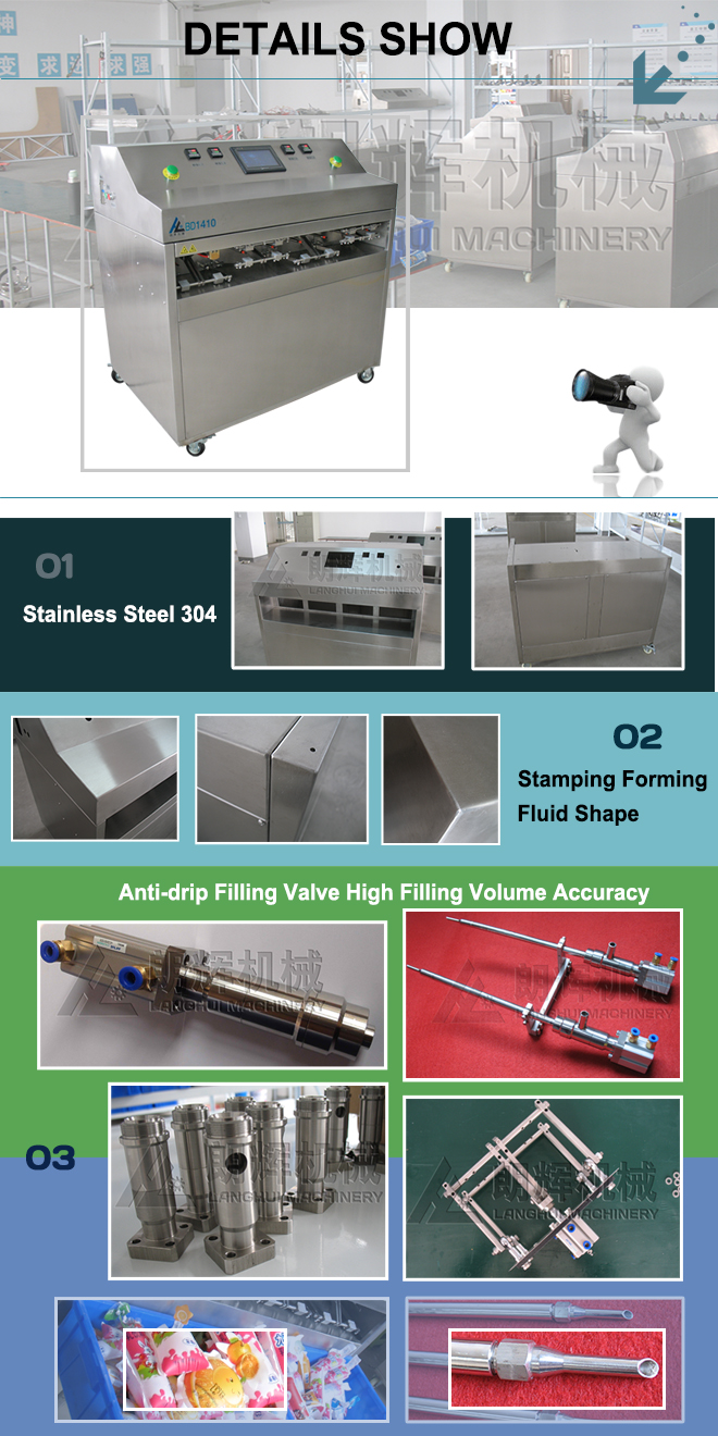 Natural Fruit Juice Filling Machine and Sealing Machine for Various Shapes Pouches