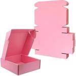 Pink Brand Packaging Boxes Eco Friendly Kraft White Printed Cardboard Boxes