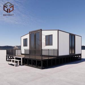 Quality Adjustable Foldable 20ft Container Prefab Homes Customized wholesale