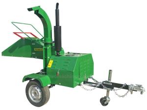 Quality 8 Inches Chipping Capacity Trailed Wood Chipper With Changchai Diesel Engine wholesale