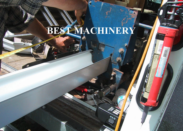 Seamless Square & Round Roll Former Machine Drain Pipe Making Automatic Cutting