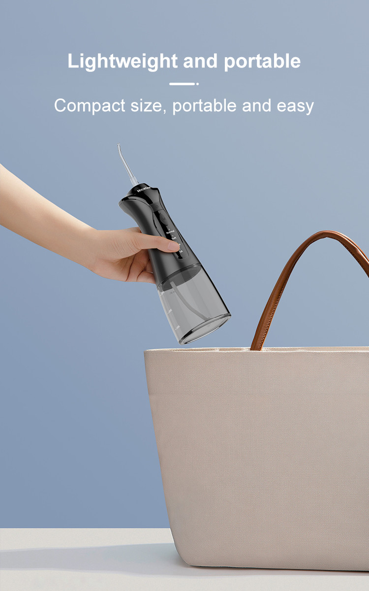300ml Cordless Nicefeel Portable Oral Irrigator Dental Care With Nozzels