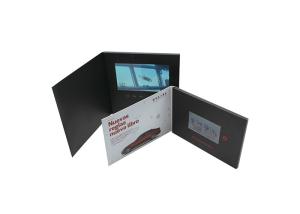 Quality 1024*600 Pixel Printed Video Cards USB Cable Rechargeable Video Booklet wholesale
