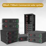 15kwh-750kwh Commercial racked cabinet High Voltage Solar energy storage system