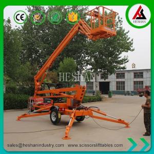 Quality Aerial Working Engine Towable Telescopic Electric Boom Lift wholesale