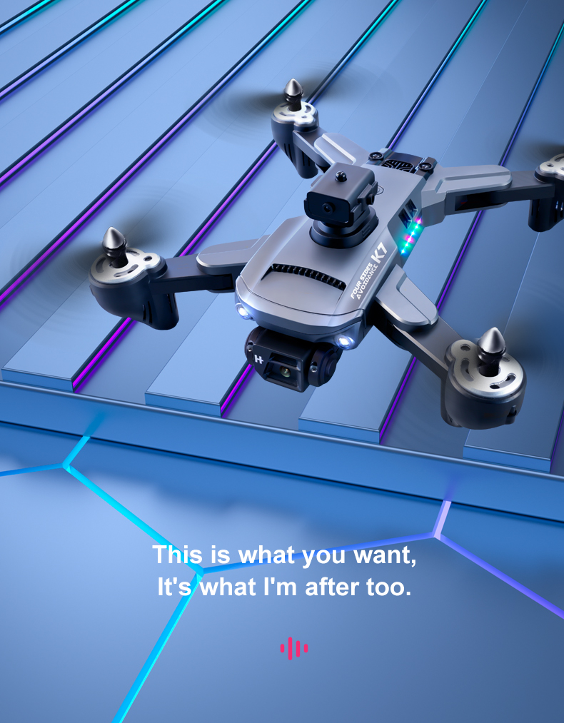 Battery 1800 mAh Plastic Foldable Dual Camera Wifi Fpv Obstacle Avoidance Mini Quadcopter Drone