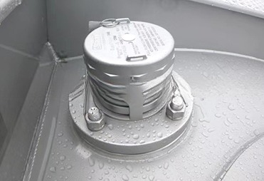Stainless Steel Pressure Safety Relief Valve for ISO Tank Container Parts BSP or Flanged