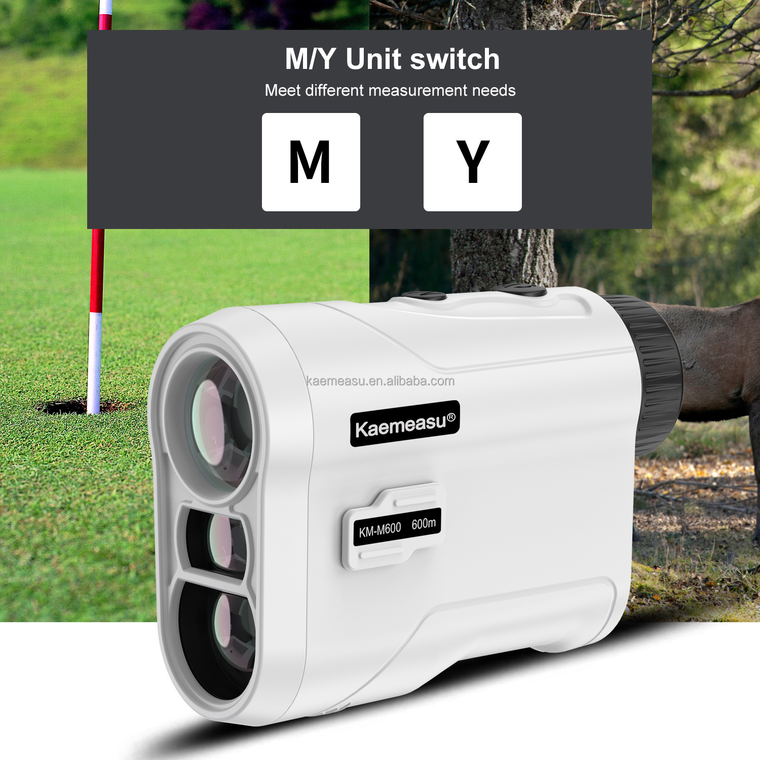 650Yd Golf Laser Range Finder Measuring Tools Laser Distance Meter Binoculars Golf Rangefinder Telescope