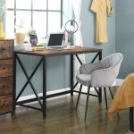 Wooden Writing Desk for Sale, Rustic Computer Desk, Industrial Computer Desk,